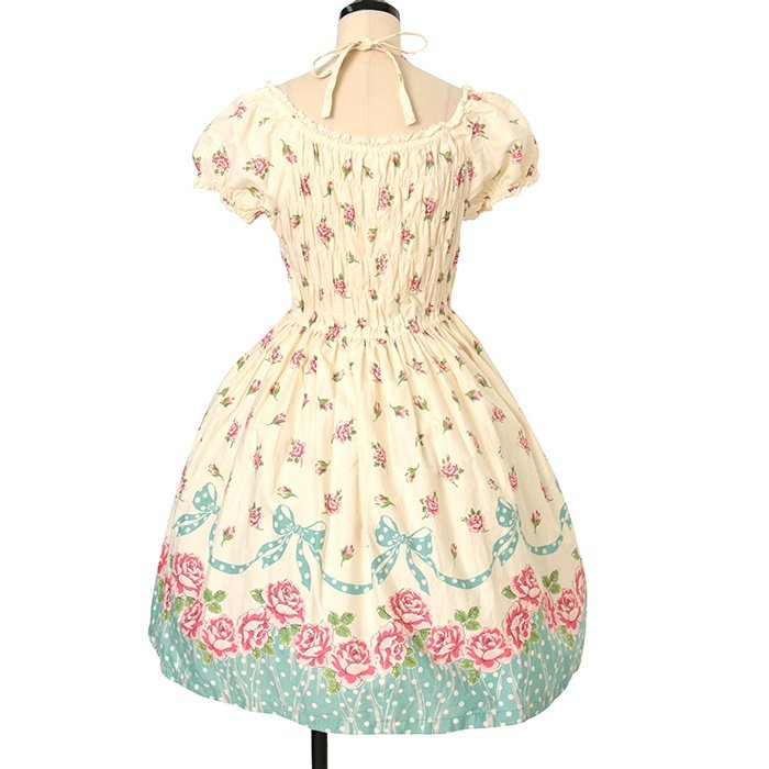 Rose and Frill Print OP by Emily Temple Cute