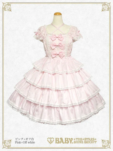 Ribbon Milky Sugar JSK (2024) by Baby, the Stars Shine Bright