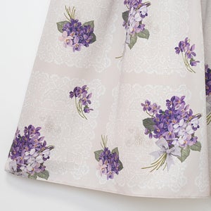 Violet Lace Tuck Skirt (2025) by Melody BasKet