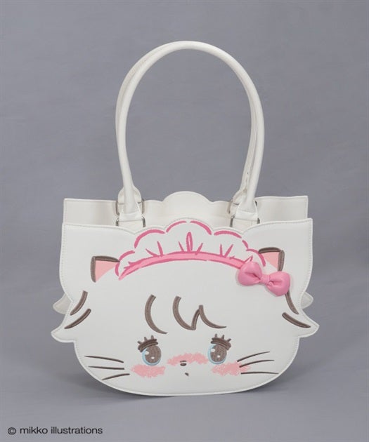 axes femme kawaii mikkoムースのおかおトートバッグ Kawaii ~ Mousse Face Tote Bag by Axes Femme