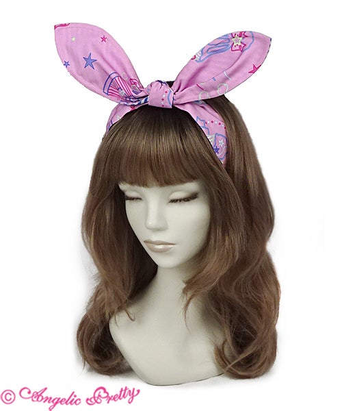 Angelic Pretty Neon star diner ヘアバンド付き Neon Star Diner Headband by Angelic Pretty