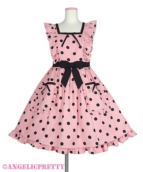 【新品】Angelic Pretty ポルカドットjsK Polka Dots JSK by Angelic Pretty