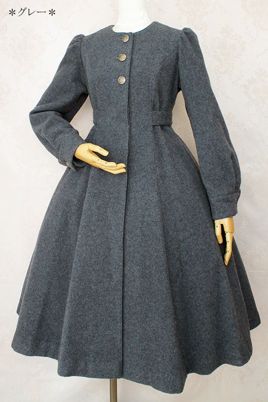 Lorina Long Coat by Victorian Maiden