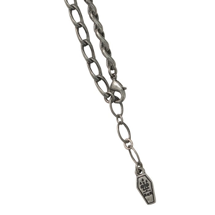 Clear Jewel Cross Pendant by Moi-même-Moitié