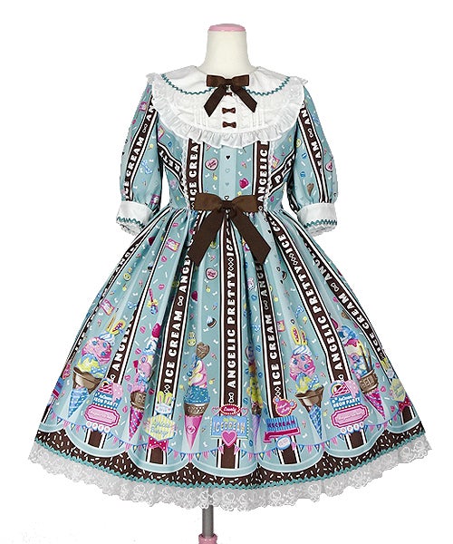 angelic pretty ice cream parlor オーバーニー Ice Cream Parlor OP by Angelic Pretty