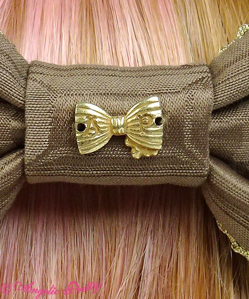 Melty チョコレートバレッタ Melty Ribbon Chocolate Barrette (2019) by Angelic Pretty