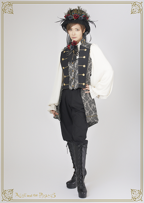 Lace Jacquard Vest by Alice and the Pirates