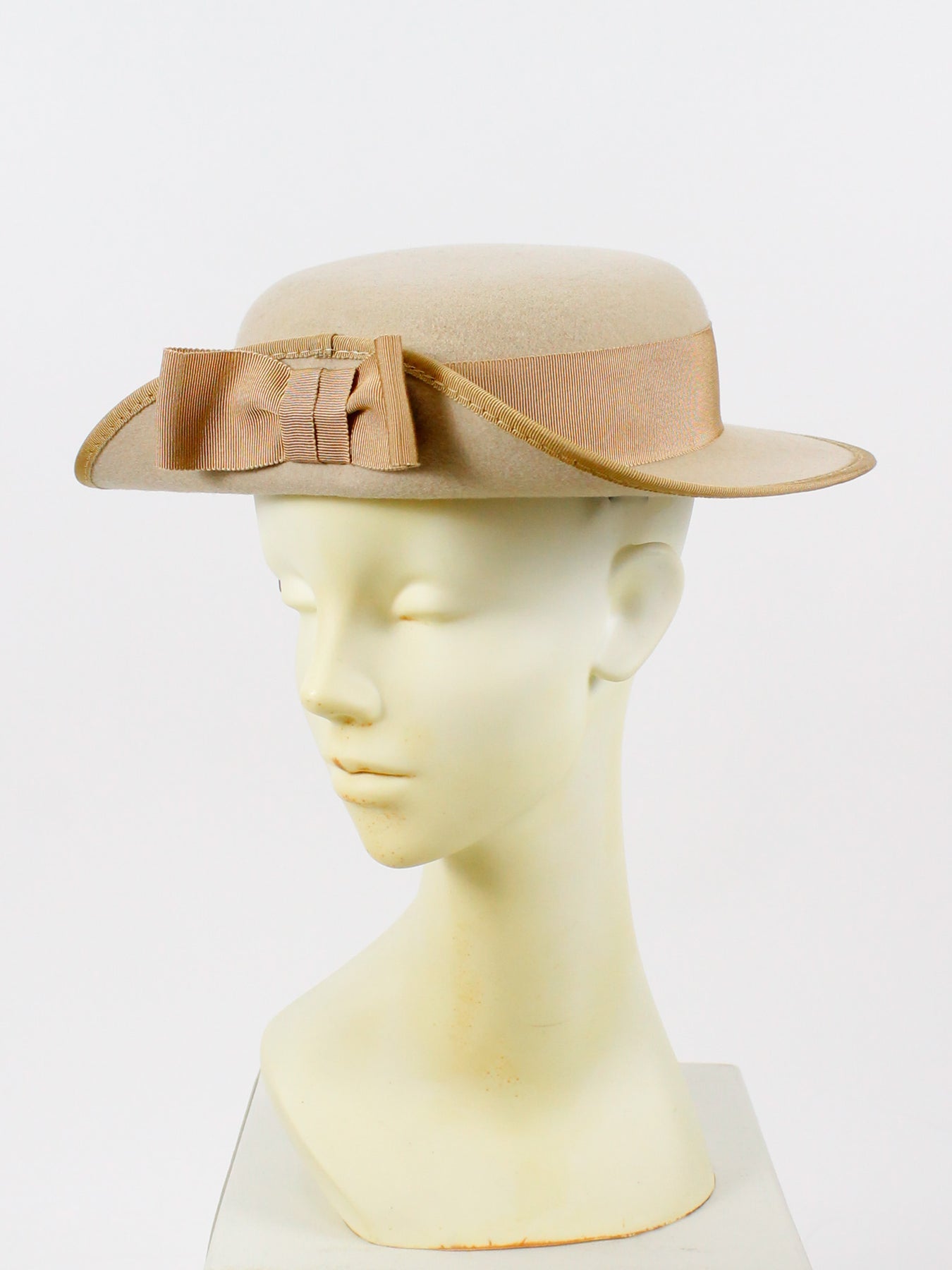 Elegant Ribbon Canotier (2024) by Victorian Maiden