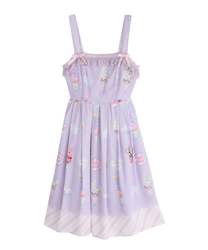 Kawaii ~ Decoration Ice Cream JSK by Axes Femme