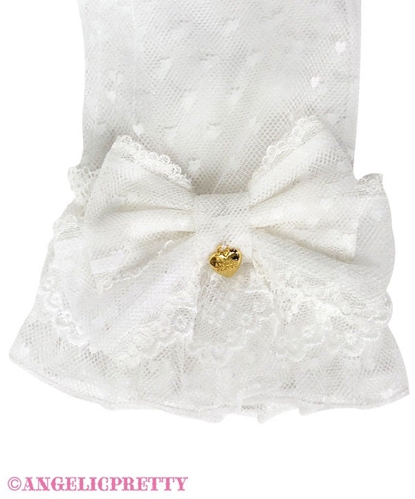 Heart Tulle Princess Arm Warmers by Angelic Pretty