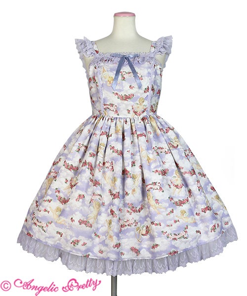 AngelicPretty 天使柄　JSK Le Jardin Des Anges JSK by Angelic Pretty