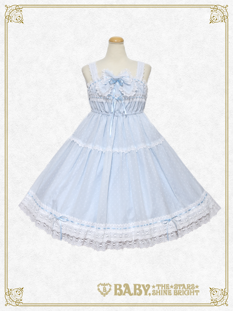 Snow Dot Babydoll JSK by Baby, the Stars Shine Bright