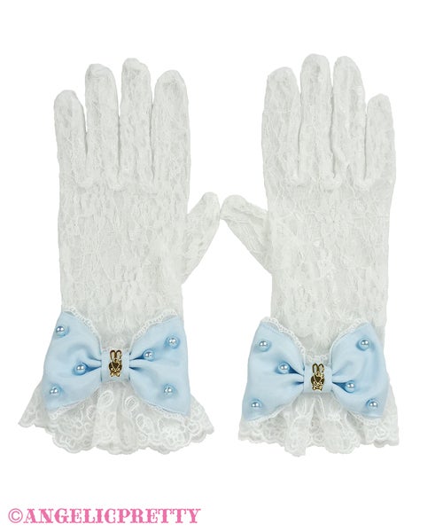 Angelic Pretty レースグローブ Lyrical Bunny Lace Gloves by Angelic Pretty