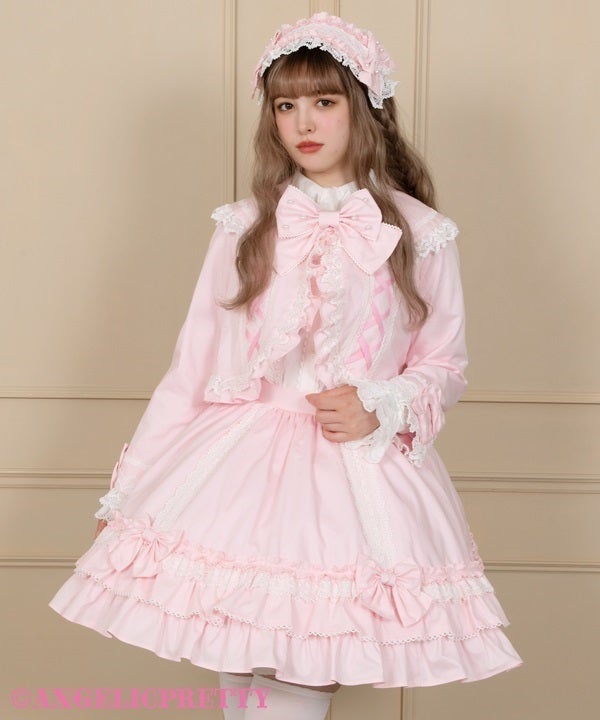Dolly Lace-Up Bolero by Angelic Pretty