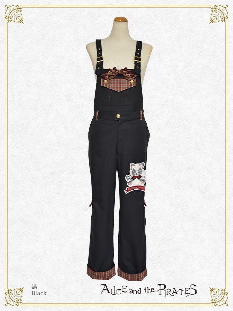 Fluffy Chris Patch Salopette Pants by Alice and the Pirates