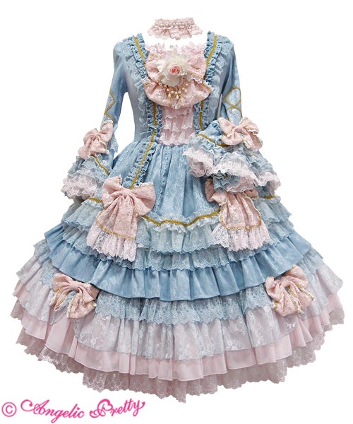Antoinette Princess Dress Set by Angelic Pretty