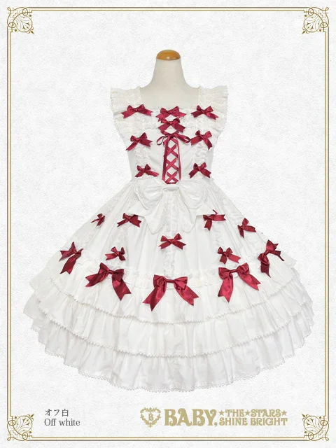 2点BABY♡Ribbon ribbon blooms♡JSKヘッドドレスセット Ribbon ribbon