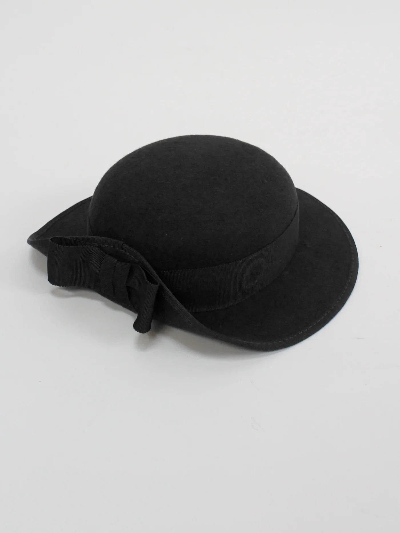 Elegant Ribbon Canotier (2025) by Victorian Maiden