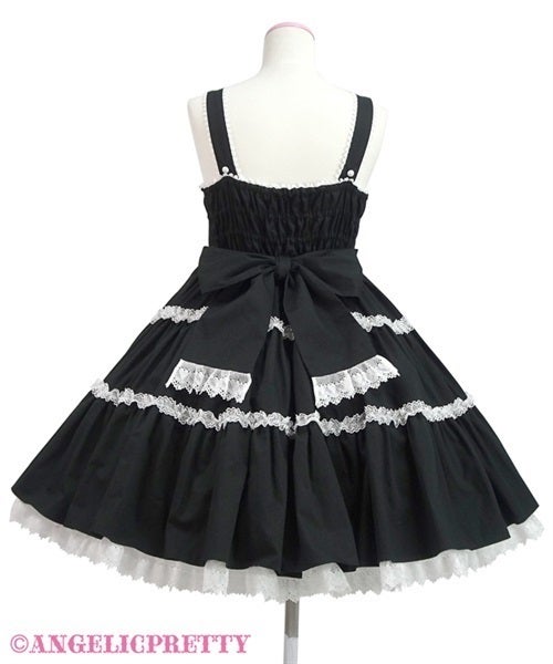 Shoulder Ribbon JSK (2023) by Angelic Pretty