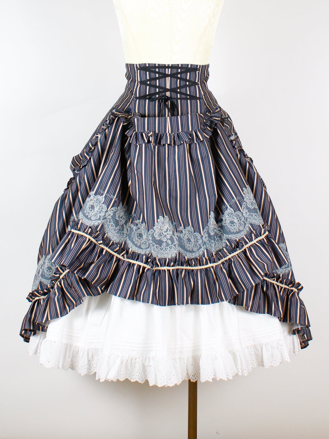 Vintage Lace Regimen Eternal Skirt by Victorian Maiden