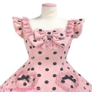 Cute Heart JSK Set (Polka Dot) [Shibuya Anniversary Fair Special
