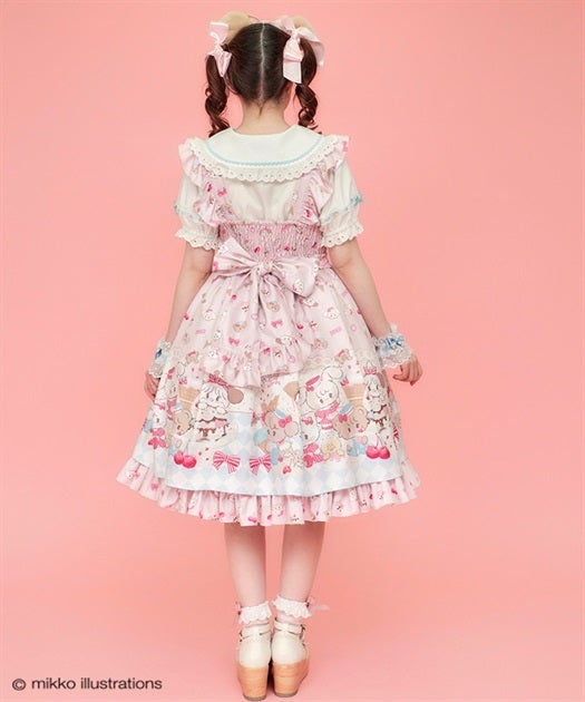 ぺ*⋈様 axes femme kawaii mikkoジャンパースカート Kawaii - Diner Cafe JSK by Axes Femme