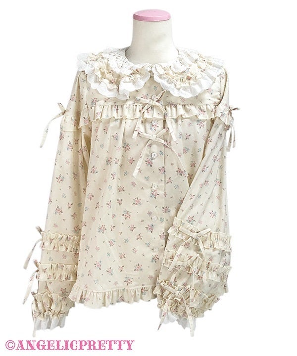 Rose Frill Blouse by Angelic Pretty