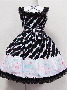 Angelic Pretty 　ジュエリージュレオーバーニー Jewelry Jelly JSK by Angelic Pretty