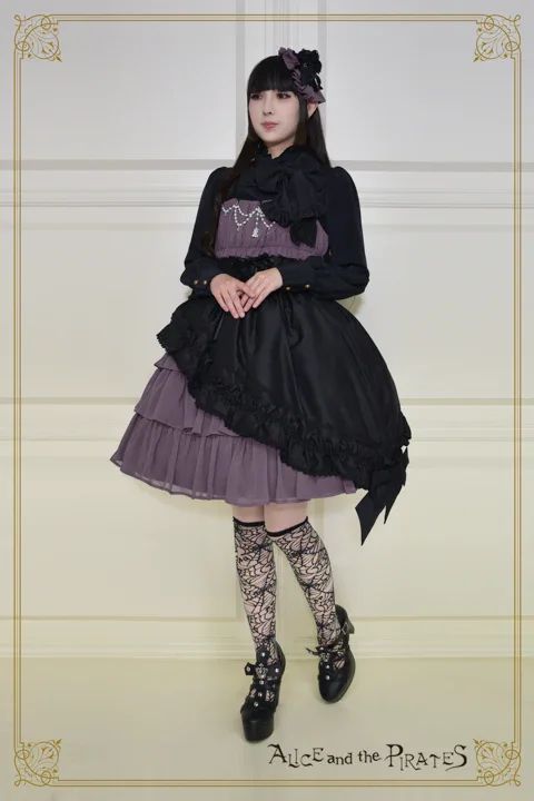 Gathered Chiffon JSK (2024) by Alice and the Pirates