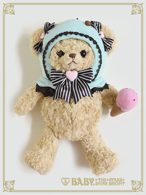 Ice Cream Kuma Kumya Pochette by Baby, the Stars Shine Bright