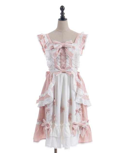 Chalmiere ~ Brilliant Rose JSK by Axes Femme