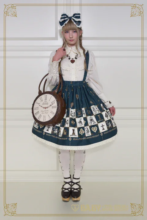 Chess Alice ~My Memorable Treasure~ Skirt by Baby, the Stars Shine