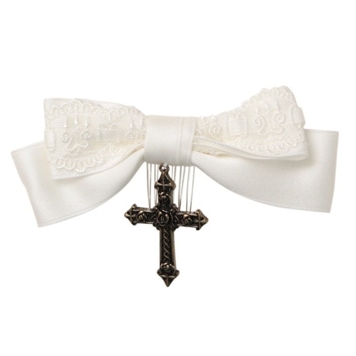 Cross Candelabra Ribbon Comb by Moi-même-Moitié