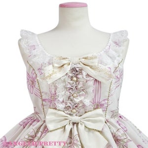 Jewelry Ribbon Princess JSK by Angelic Pretty