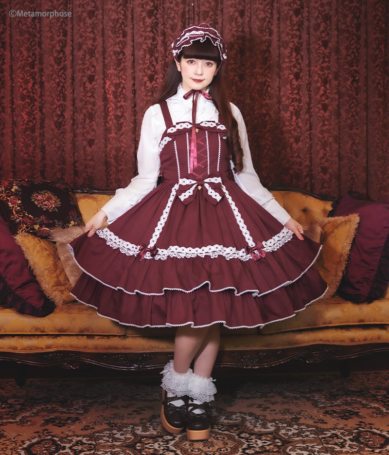 Mary Ladder Lace JSK (Solid) by Metamorphose Temps de Fille