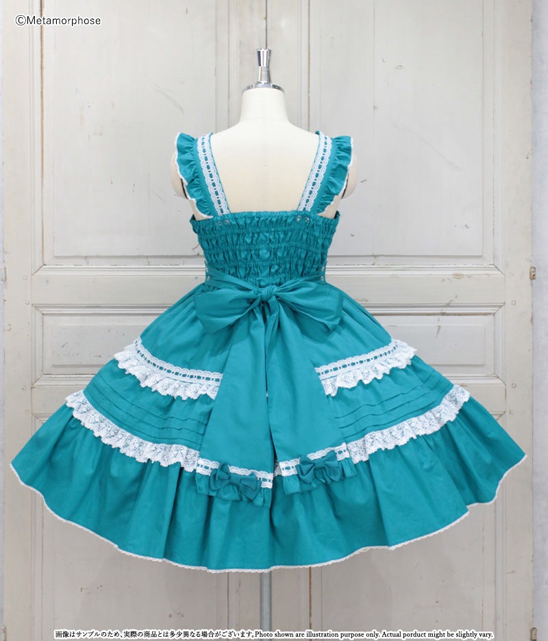 Ladder Lace Pintuck Ribbon JSK by Metamorphose Temps de Fille