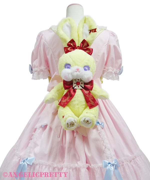 Lyrical Bunny Plush Backpack -20years Anniversary- by Angelic Pretty