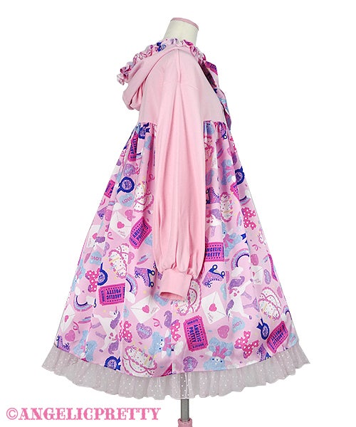 Girly Sticker Cutsew OP by Angelic Pretty