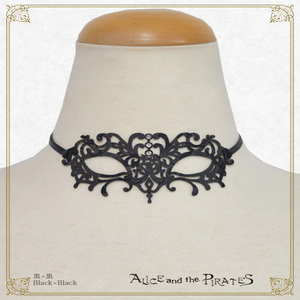 A/P Lace Masquerade Choker by Alice and the Pirates