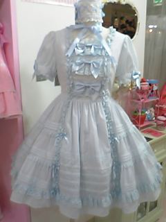 Pintuck Ribbon OP (Karami) by Angelic Pretty