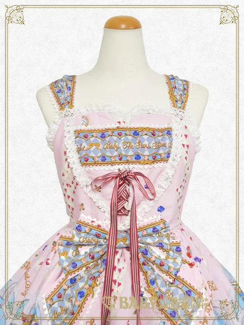 Alice in the Crystal Palace Heart JSK by Baby, the Stars Shine Bright