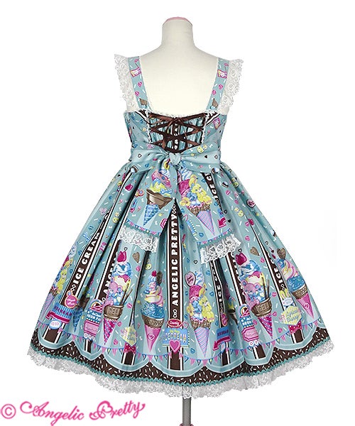 Angelic Pretty♡ICE Cream Parlor限定色JSKセット Ice Cream Parlor JSK by Angelic Pretty