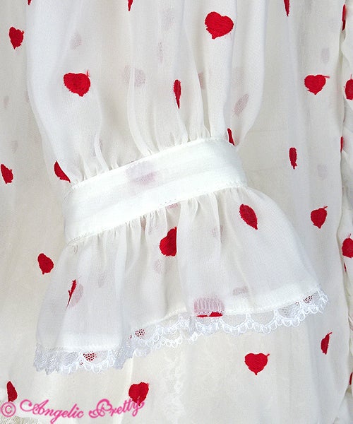 Petit Heart Blouse by Angelic Pretty