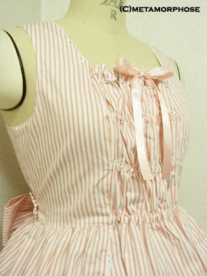 Stripe Frill JSK by Metamorphose Temps de Fille