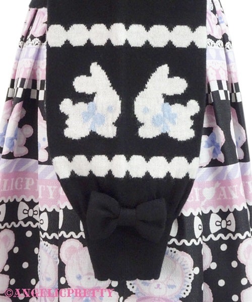 Fancy Border Knit Cardigan by Angelic Pretty