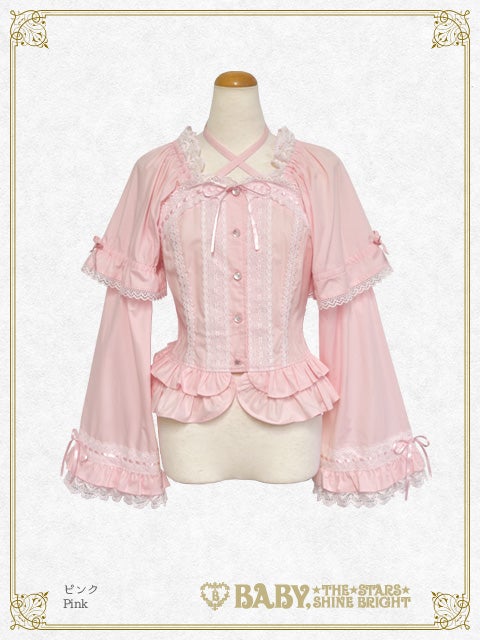 Princess Sleeve Back Shirring Blouse (2021 2nd release) by Baby