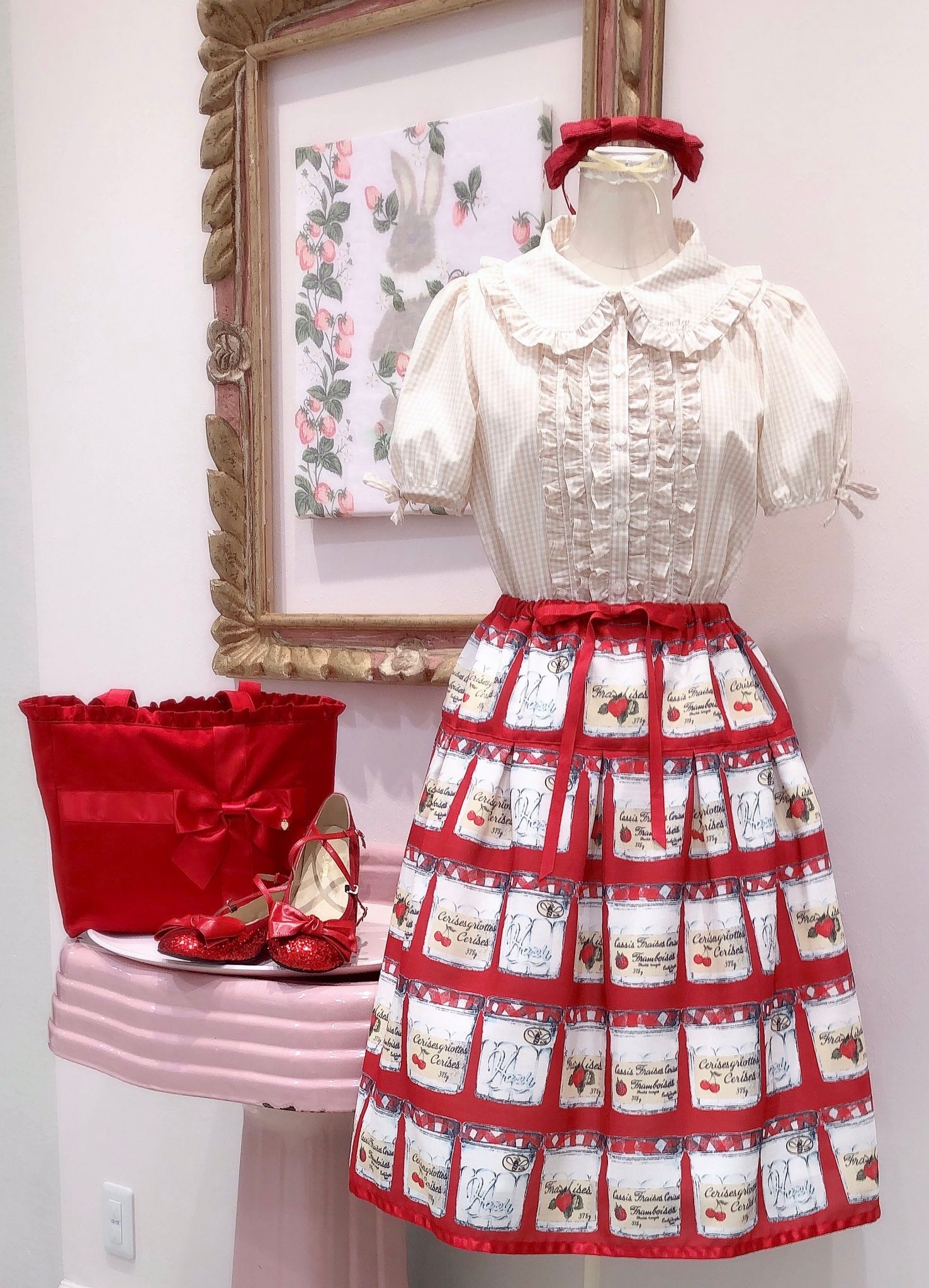 Revival JAM Bottle Skirt by Emily Temple Cute