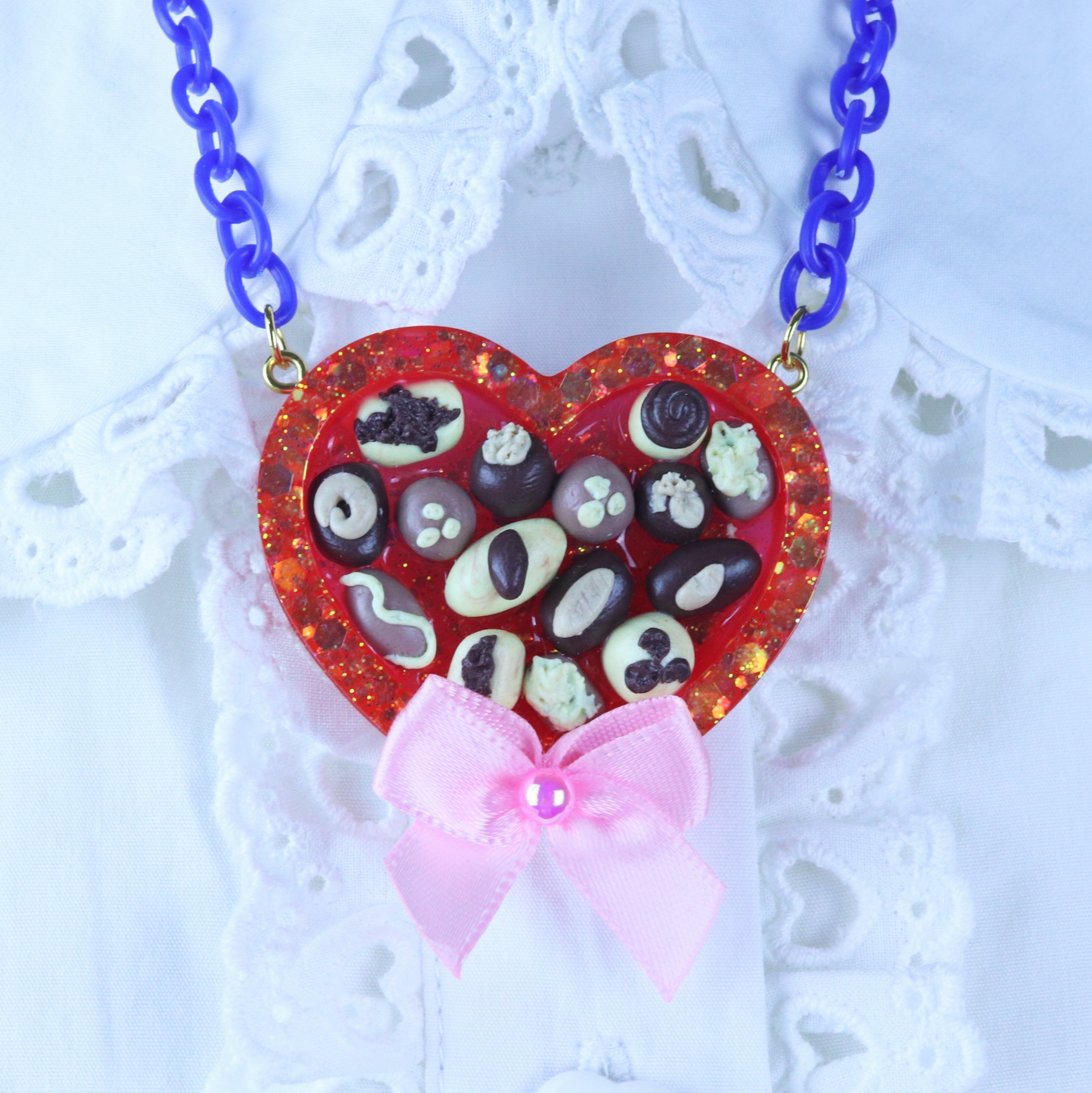 Fluffy Tori x CrazyWorldOfVal ~ Surprise Chocolate Box Necklace by