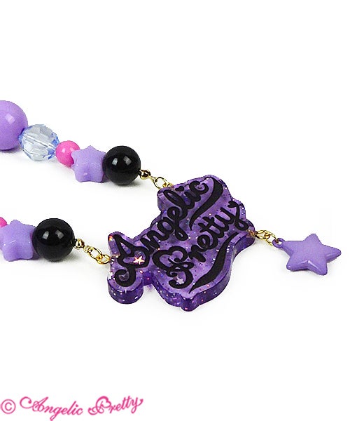 Neon Logo Necklace by Angelic Pretty