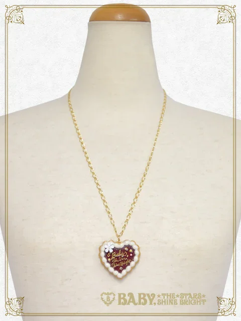 Strawberry ♡ Tart Necklace by Baby, the Stars Shine Bright